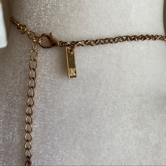 Long Tassel Necklace Faceted Beads Pearls Gold - Picture 3 of 10